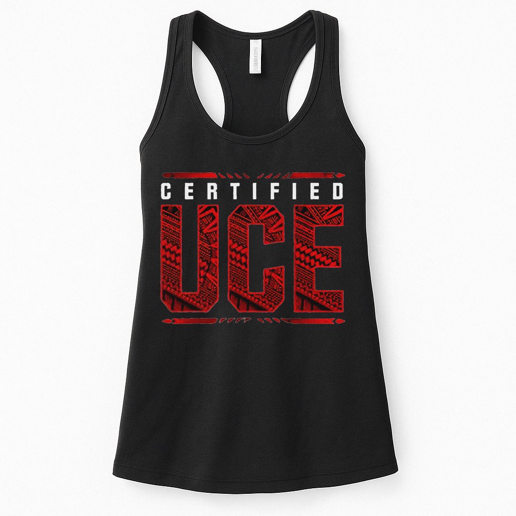 Og Bloodline Certified Uce Funny Wrestling Womens Tank Top