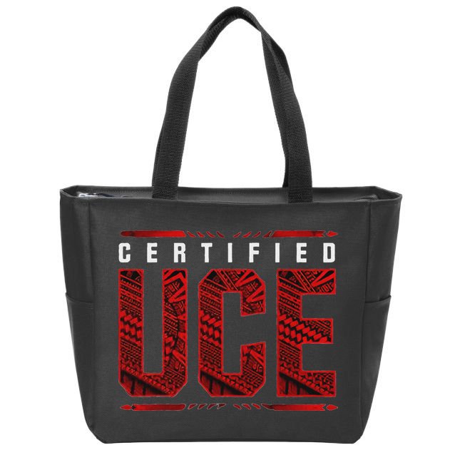 Og Bloodline Certified Uce Funny Wrestling Zip Tote Bag