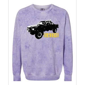 Old But Classic Tacoma 4x4 Mcfly Colorblast Crewneck Sweatshirt