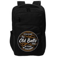 Old Balls Club 50th Birthday 50 Years Of Awesome Impact Tech Backpack