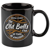 Old Balls Club 50th Birthday 50 Years Of Awesome 11oz C Handle Ceramic Mug