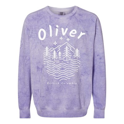 Oliver British Columbia Colorblast Crewneck Sweatshirt