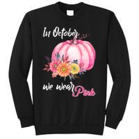 October Breast Cancer Gift Sweatshirt