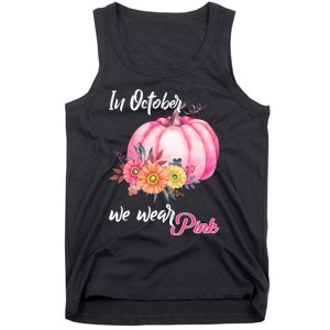 October Breast Cancer Gift Tank Top