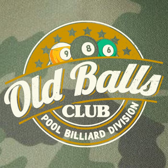 Old Balls Club Pool 8 Ball Billiards Division For Legacy Tie Dye Trucker Hat