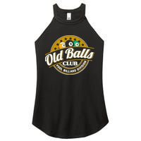 Old Balls Club Pool 8 Ball Billiards Division For Women's Perfect Tri Rocker Tank