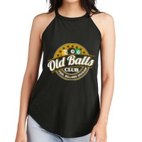 Old Balls Club Pool 8 Ball Billiards Division For Women's Perfect Tri Rocker Tank