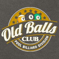 Old Balls Club Pool 8 Ball Billiards Division For Cotton Canvas Backpack