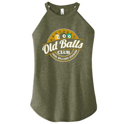 Old Balls Club Pool 8 Ball Billiards Division For Women's Perfect Tri Rocker Tank