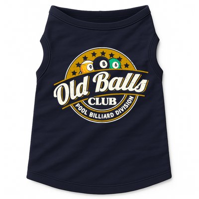Old Balls Club Pool 8 Ball Billiards Division For Doggie Tank