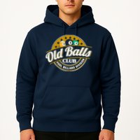 Old Balls Club Pool 8 Ball Billiards Division For Hoodie