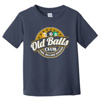 Old Balls Club Pool 8 Ball Billiards Division For Toddler T-Shirt