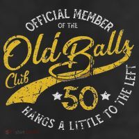 Old Balls Club 50th For 's Over The Hill Birthday Cool Comfort Performance Bucket Hat