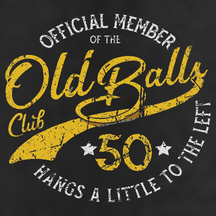 Old Balls Club 50th For 's Over The Hill Birthday Adult Drive Performance Visor