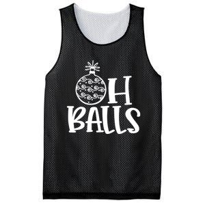 Oh Balls Decorative Xmas Balls Ornaments Christmas Vibe Gift Mesh Reversible Basketball Jersey Tank