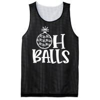 Oh Balls Decorative Xmas Balls Ornaments Christmas Vibe Gift Mesh Reversible Basketball Jersey Tank