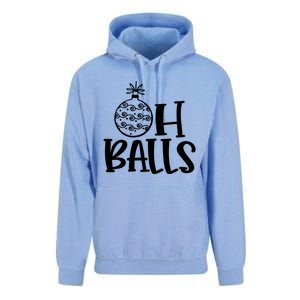 Oh Balls Decorative Xmas Balls Ornaments Christmas Vibe Gift Unisex Surf Hoodie