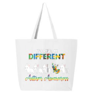 Ok Be Different Dog Puppy Puzzle Autism Awareness Autistic Zip Hoodie 25L Jumbo Tote