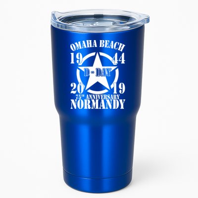 Omaha Beach Dgiftday 75th Anniversary Second World War Us Star Gift Tumbler