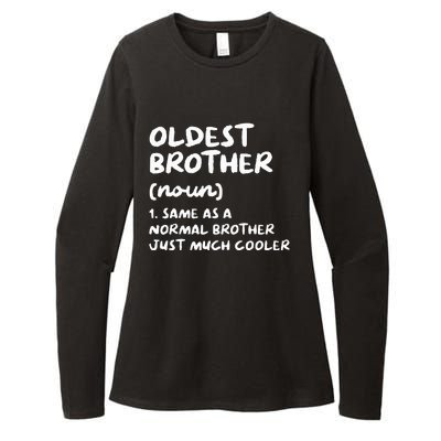 Oldest Brother Definition Womens CVC Long Sleeve Shirt