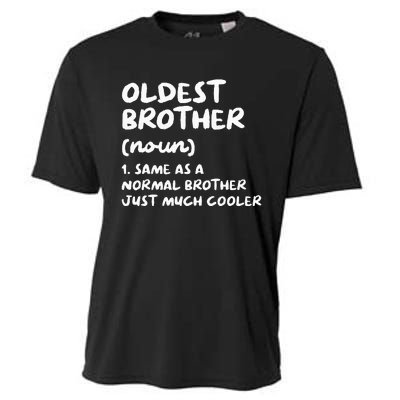 Oldest Brother Definition Funny Cooling Performance Crew T-Shirt