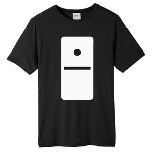 One Blank Dominoes Halloween Costume 10 Domino Game Tall Fusion ChromaSoft Performance T-Shirt