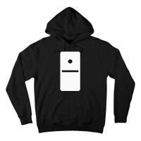 One Blank Dominoes Halloween Costume 10 Domino Game Tall Hoodie