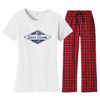 O.U.T.E.R B.A.N.K.S Est 1587 Obx North Carolina Nc Boating Women's Flannel Pajama Set