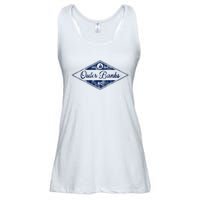 O.U.T.E.R B.A.N.K.S Est 1587 Obx North Carolina Nc Boating Ladies Essential Flowy Tank