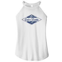 O.U.T.E.R B.A.N.K.S Est 1587 Obx North Carolina Nc Boating Women's Perfect Tri Rocker Tank