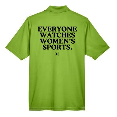 (On Back) Everyone Watches Women Sport Men's Origin Performance Pique Polo