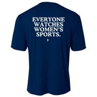 (On Back) Everyone Watches Women Sport Cooling Performance Crew T-Shirt