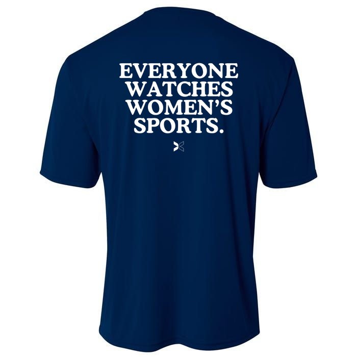 (On Back) Everyone Watches Women Sport Cooling Performance Crew T-Shirt