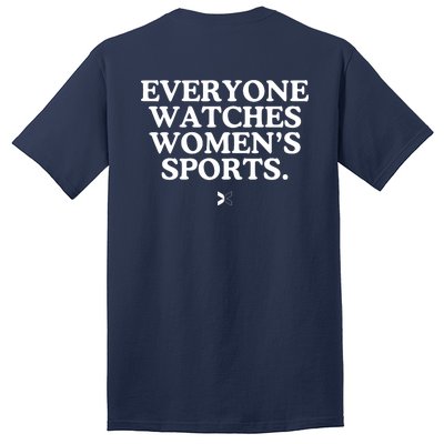 (On Back) Everyone Watches Women Sport Tall T-Shirt