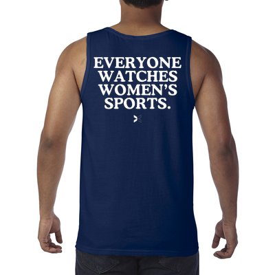 (On Back) Everyone Watches Women Sport Tank Top