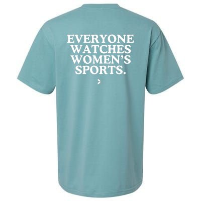 (On Back) Everyone Watches Women Sport Sueded Cloud Jersey T-Shirt