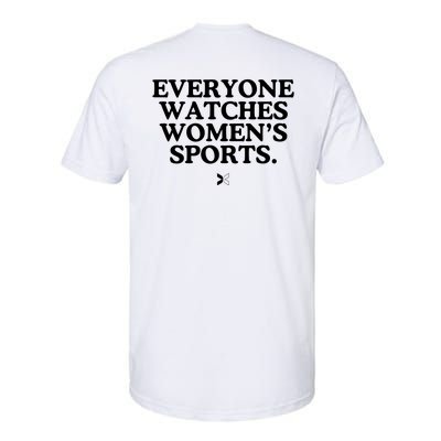 (On Back) Everyone Watches Women Sport Softstyle CVC T-Shirt