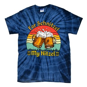 Oktoberfest Beer Festival For Schnitzel My Nitzel Tie-Dye T-Shirt