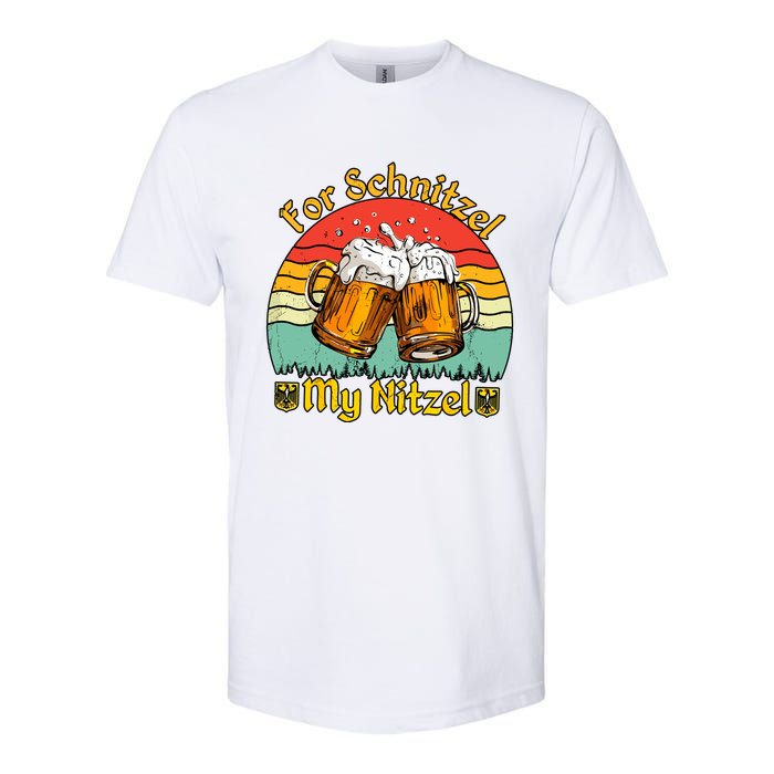 Oktoberfest Beer Festival For Schnitzel My Nitzel Softstyle CVC T-Shirt