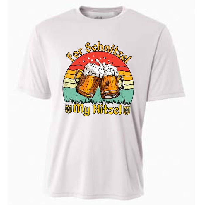 Oktoberfest Beer Festival For Schnitzel My Nitzel Cooling Performance Crew T-Shirt