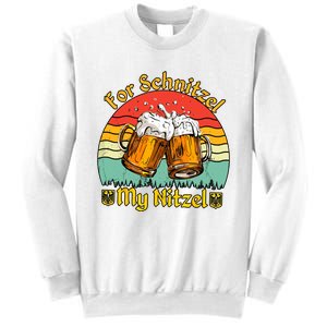 Oktoberfest Beer Festival For Schnitzel My Nitzel Sweatshirt