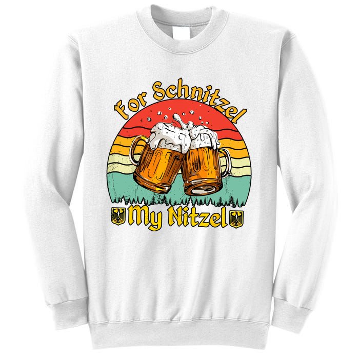 Oktoberfest Beer Festival For Schnitzel My Nitzel Sweatshirt