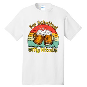 Oktoberfest Beer Festival For Schnitzel My Nitzel Tall T-Shirt