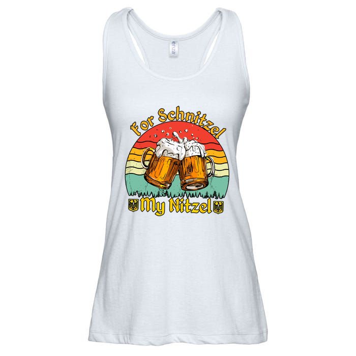 Oktoberfest Beer Festival For Schnitzel My Nitzel Ladies Essential Flowy Tank