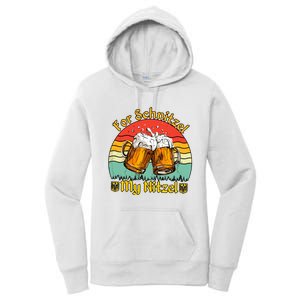 Oktoberfest Beer Festival For Schnitzel My Nitzel Women's Pullover Hoodie