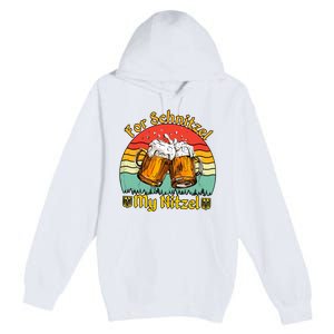 Oktoberfest Beer Festival For Schnitzel My Nitzel Premium Pullover Hoodie