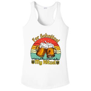 Oktoberfest Beer Festival For Schnitzel My Nitzel Ladies PosiCharge Competitor Racerback Tank