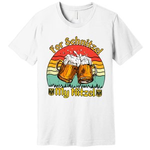 Oktoberfest Beer Festival For Schnitzel My Nitzel Premium T-Shirt