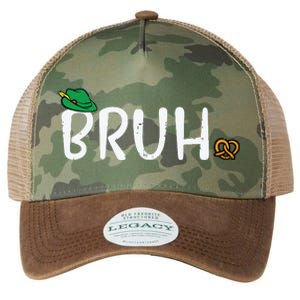 Oktoberfest Bruh Fun German Bavarian Festival Legacy Tie Dye Trucker Hat