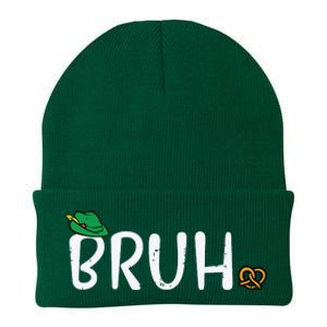 Oktoberfest Bruh Fun German Bavarian Festival Knit Cap Winter Beanie